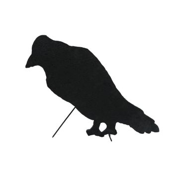 Decorazione di Halloween silhouette corvo SPOOKY CROW, nero, 63cm Decorazione di Halloween silhouette corvo SPOOKY CROW, nero, 63cm