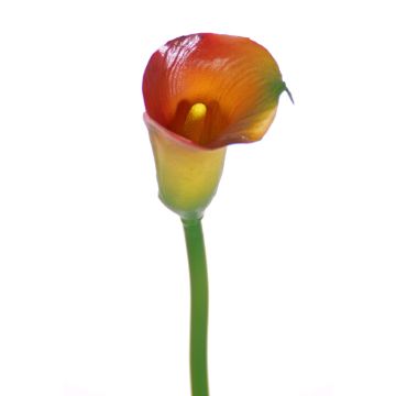 Calla artificiale CHIDORA, arancione-giallo, 55cm, 5x6cm