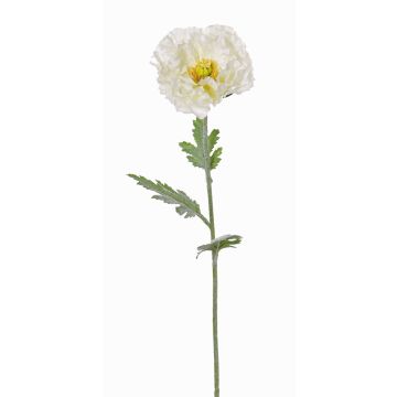 Papavero artificiale BAHIRA, crema, 75cm, Ø13cm Papavero artificiale BAHIRA, crema, 75cm, Ø13cm