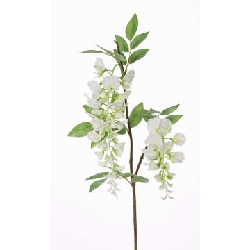 Ramo di glicine sintetico NEZUMI, con fiori, bianco, 105cm Ramo di glicine sintetico NEZUMI, con fiori, bianco, 105cm