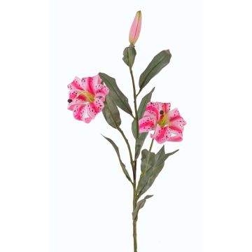 Giglio tigrato artificiale DANBI, fucsia-rosa, 85cm, Ø9cm Giglio tigrato artificiale DANBI, fucsia-rosa, 85cm, Ø9cm