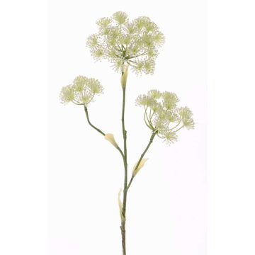 Panace artificiale ABDEROS, crema, 105cm, Ø12-20cm