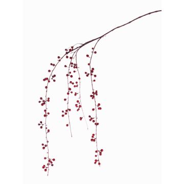 Ramo di bacche finto ATOS, con bacche, rosso, 120cm Ramo di bacche finto ATOS, con bacche, rosso, 120cm