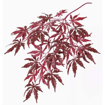 Ramo d'acero finto DIRK, difficilmente infiammabile, rosso, 70cm Ramo d'acero finto DIRK, difficilmente infiammabile, rosso, 70cm