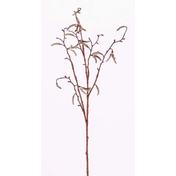 Ramo di betulla sintetico NANTE, con fiori, marrone, 65cm, Ø0,5cm Ramo di betulla sintetico NANTE, con fiori, marrone, 65cm, Ø0,5cm