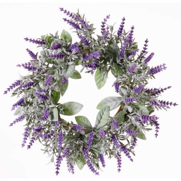 Corona di lavanda artificiale LODOS, viola, Ø30cm