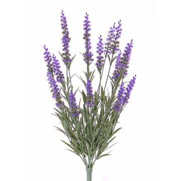 Lavanda finta LEINA su stelo, zona trasversale, lilla, 45cm, Ø2cm