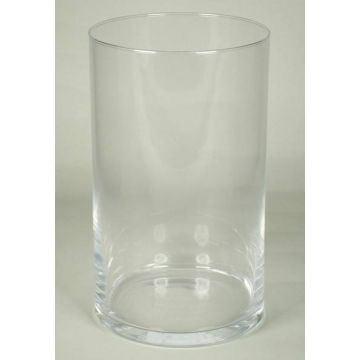Vaso in vetro SANYA OCEAN, cilindro trasparente, 25cm, Ø15cm Vaso in vetro SANYA OCEAN, cilindro trasparente, 25cm, Ø15cm