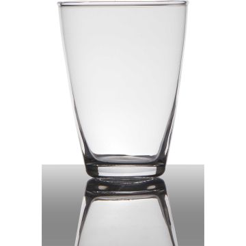Vaso di vetro NATALIE, trasparente, 12cm, Ø9cm
