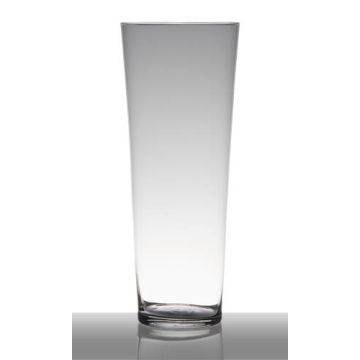 Vaso di vetro AMNA EARTH, conico, trasparente, 40cm, Ø16,5cm Vaso di vetro AMNA EARTH, conico, trasparente, 40cm, Ø16,5cm