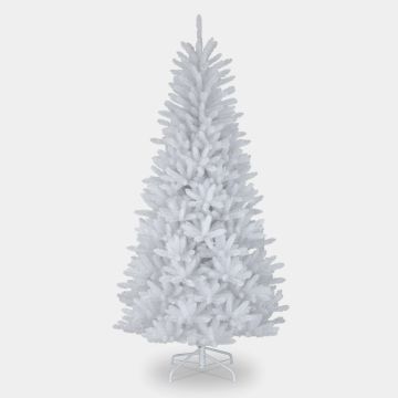 Albero di Natale artificiale ATLANTA SPEED, bianco, 210cm, Ø115cm