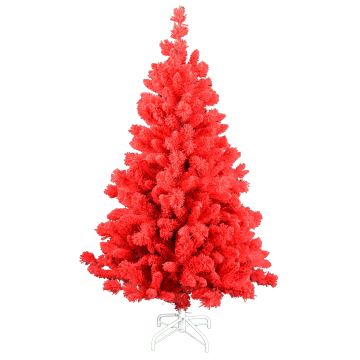 Albero di Natale finto GÖTEBORG SPEED, rosso, 120cm, Ø60cm