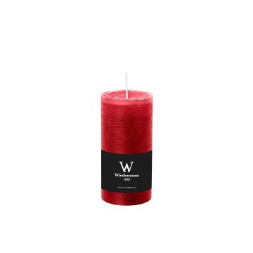 Candela a blocco per lanterna AURORA, rubino, 12cm, Ø5,8cm, 42h - Made in Germany Candela a blocco per lanterna AURORA, rubino, 12cm, Ø5,8cm, 42h - Made in Germany