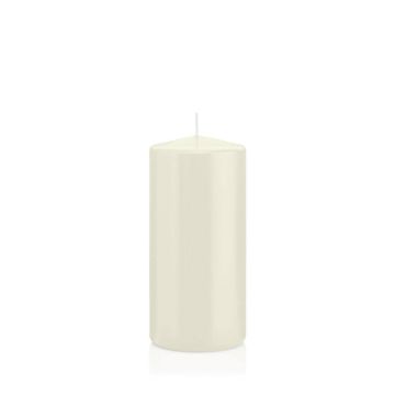 Candela per lanterna MAEVA, a colonna, avorio, 15cm, Ø7cm, 63h - Made in Germany Candela per lanterna MAEVA, a colonna, avorio, 15cm, Ø7cm, 63h - Made in Germany