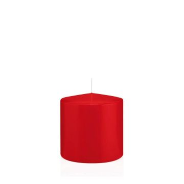 Candela per lanterna MAEVA, a colonna, rosso, 10cm, Ø10cm, 79h - Made in Germany Candela per lanterna MAEVA, a colonna, rosso, 10cm, Ø10cm, 79h - Made in Germany