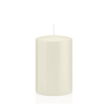 Candela per lanterna MAEVA, a colonna, avorio, 15cm, Ø10cm, 113h - Made in Germany Candela per lanterna MAEVA, a colonna, avorio, 15cm, Ø10cm, 113h - Made in Germany