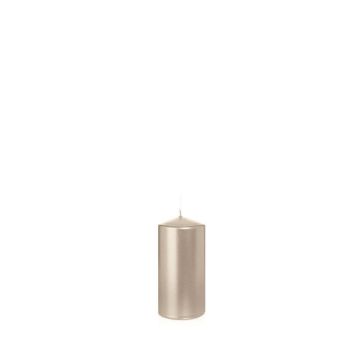 Candela a colonna festiva ROSELLA, perla, 12cm, Ø6cm, 40h - Made in Germany Candela a colonna festiva ROSELLA, perla, 12cm, Ø6cm, 40h - Made in Germany