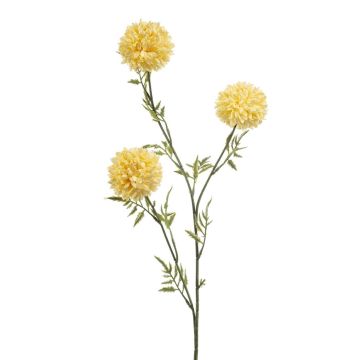 Ramo artificiale di calendula MAPA, giallo chiaro, 80 cm