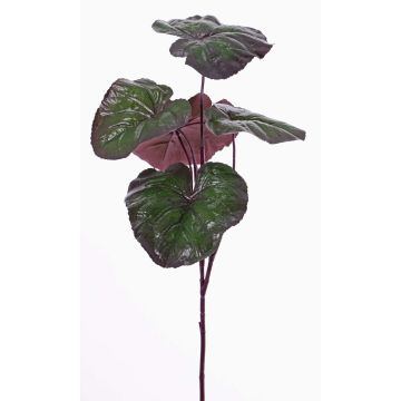 Ligularia japonica artificiale NIEVES, verde-viola, 85cm