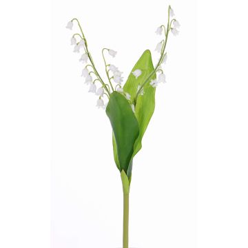 Mughetto artificiale SORAYA, bianco, 40cm, Ø1cm