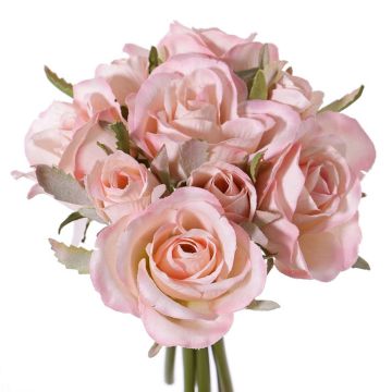 Bouquet di rose artificiali ROSILA, rosa, 20cm, Ø15cm Bouquet di rose artificiali ROSILA, rosa, 20cm, Ø15cm