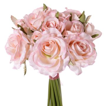 Bouquet di rose artificiali ROSILA, rosa, 25cm, Ø20cm Bouquet di rose artificiali ROSILA, rosa, 25cm, Ø20cm