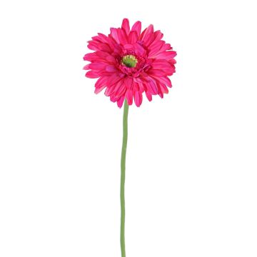 Gerbera artificiale HELLI, fucsia, 65cm, Ø12cm
