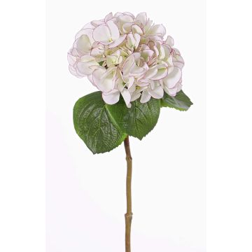 Ortensia finta CHIDORI, bianco-viola, 60cm, Ø20cm