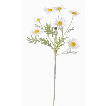 Margherita artificiale LEONIA, bianco, 60cm, Ø5cm