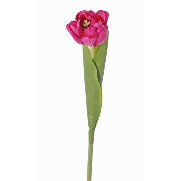 Tulipano artificiale ROMANA, fucsia, 45cm, Ø6cm Tulipano artificiale ROMANA, fucsia, 45cm, Ø6cm