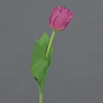 Tulipano artificiale ROMANA, fucsia, 45cm, Ø6cm