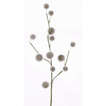 Allium artificiale EMRAH, verde-grigio, 80cm, Ø3-4,5cm