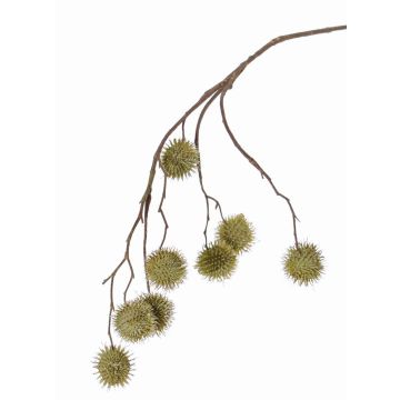 Ramo di acero artificiale MARIUS con frutti, giallo, 80cm