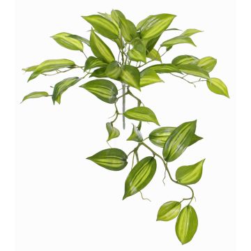 Foglie artificiali di orchidea vaniglia planifolia CHARIS, stelo, verde-giallo, 45cm Foglie artificiali di orchidea vaniglia planifolia CHARIS, stelo, verde-giallo, 45cm