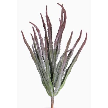Euphorbia trigona artificiale REESE su stelo, rosso-verde, 30cm, Ø20cm
