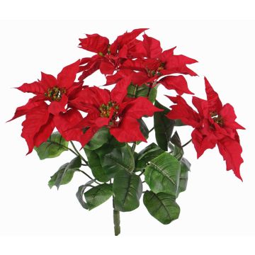 Stella di Natale artificiale CATIN su stelo, rosso, 45cm, Ø20cm
