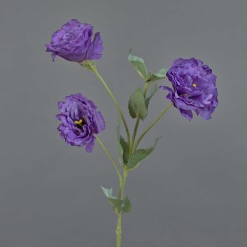 Fiore artificiale lisianthus JENO, viola, 70cm