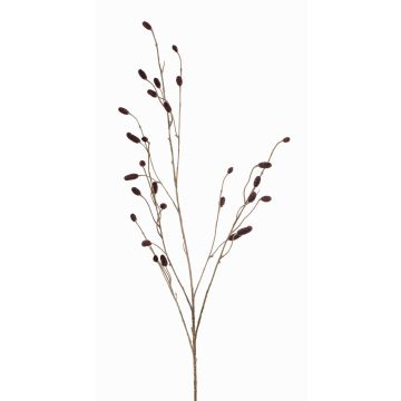 Ramo artificiale di more CANO con frutti, rosso bordeaux, 105cm