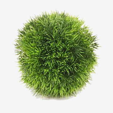 Sfera di cannuccia di palude artificiale OPAL, verde, Ø15cm