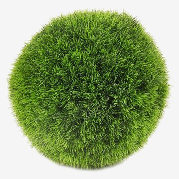Sfera di cannuccia di palude artificiale OPAL, verde, Ø30cm