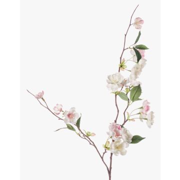 Ramo di pesca artificiale CAMILLES, rosa-bianco, 80cm