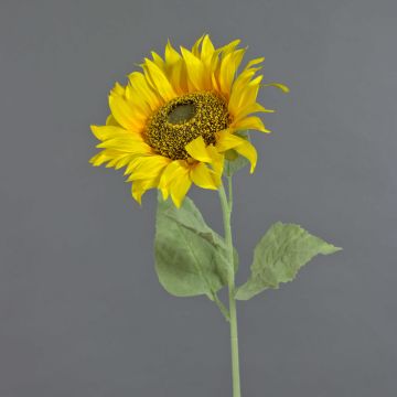 Girasole artificiale CORALINE, giallo, 80cm, Ø20cm