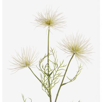 Fiore artificiale di crisantemo HARARE, crema, 65cm
