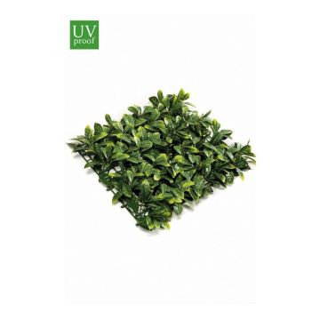 Tappeto di ciliegio artificiale ARIELLA, zona trasversale, verde, 50x50cm