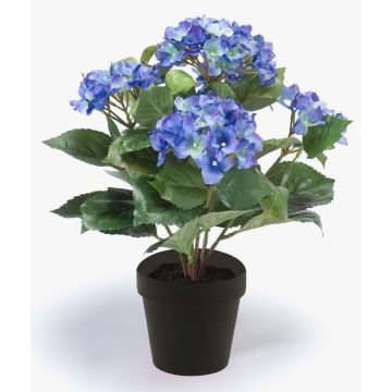 Ortensia artificiale LAIDA, blu, 35cm, Ø7-10cm