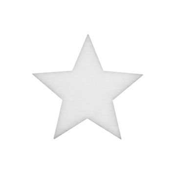 Decorazione natalizia ASKELLA a forma di stella per finestre in tessuto non tessuto, difficilmente infiammabile, 41 cm - MADE IN GERMANY