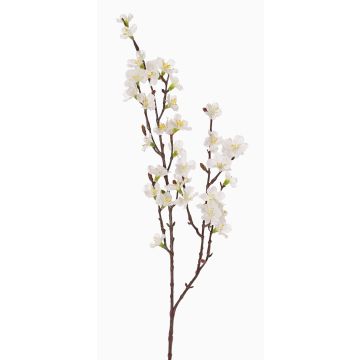 Ramo finto di ciliegio in fiore ARIELLE con fiori, bianco, 75cm Ramo finto di ciliegio in fiore ARIELLE con fiori, bianco, 75cm