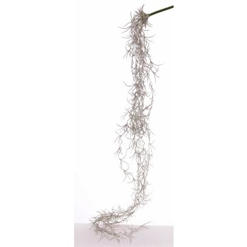 Tillandsia usneoides artificiale LUANA su stelo, grigio, 125cm