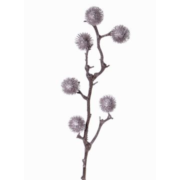 Ramo di cardo artificiale ROBBY, argento, 80cm, Ø4cm Ramo di cardo artificiale ROBBY, argento, 80cm, Ø4cm