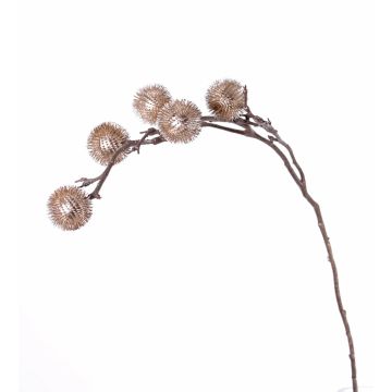 Ramo di cardo artificiale ROBBY, rame, 100cm, Ø6cm